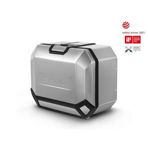 Kompletní sada bočních hliníkových kufrů SHAD TERRA 47L/47L, včetně montážní sady SHAD SUZUKI DL 650 V-Strom
