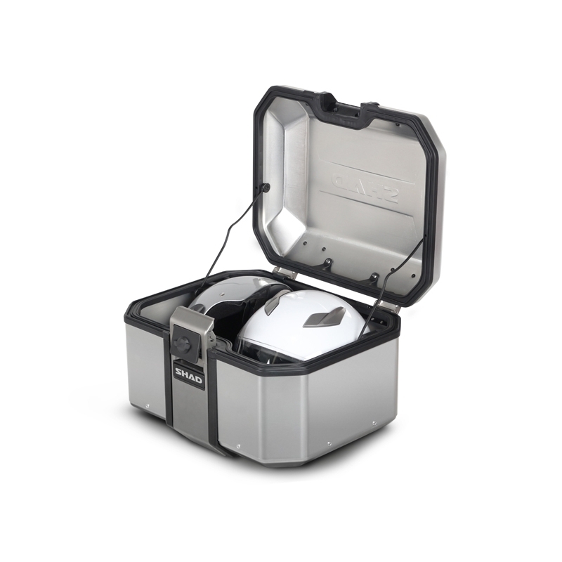 Kompletní sada hliníkových kufrů SHAD TERRA, 48L topcase 36L/36L boční kufry, včetně montážní sady a plotny SHAD HONDA CB 500 X