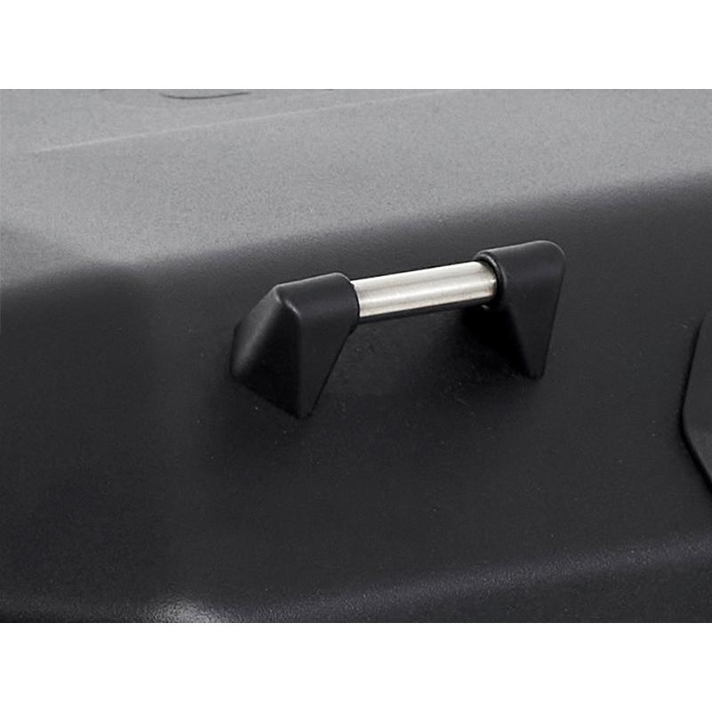 Kompletní sada černých hliníkových kufrů SHAD TERRA BLACK , 48L topcase 47L/47L boční kufry, včetně montážní sady a plotny SHAD SUZUKI DL 650 V-Strom