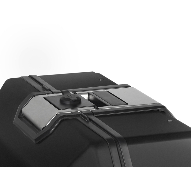 Kompletní sada černých hliníkových kufrů SHAD TERRA BLACK , 48L topcase 47L/47L boční kufry, včetně montážní sady a plotny SHAD HONDA NC 750 X
