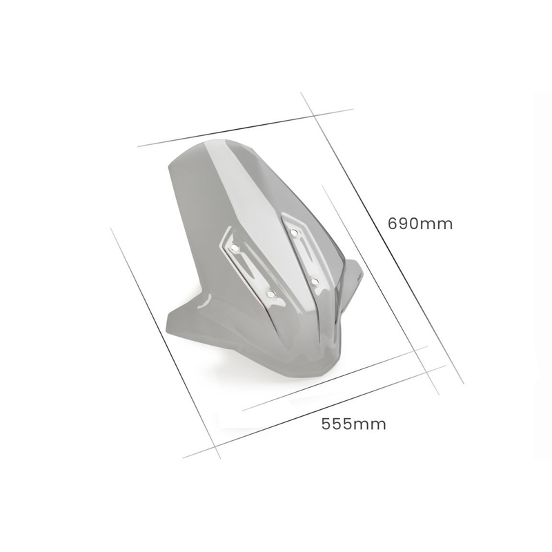 Plexi štít PUIG V-TECH LINE TOURING kouřová