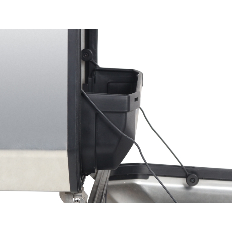 Kompletní sada hliníkových kufrů SHAD TERRA, 48L topcase 36L/36L boční kufry, včetně montážní sady a plotny SHAD YAMAHA MT-07 Tracer / Tracer 700