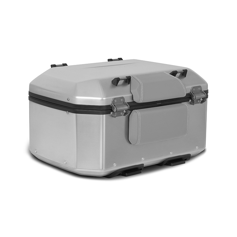 Kompletní sada hliníkových kufrů SHAD TERRA, 55L topcase 36L/47L boční kufry, včetně montážní sady a plotny SHAD Aprilia Tuareg 660