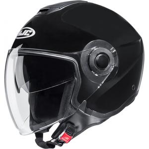 Otevřená helma na motorku HJC i40N Solid metalická černá