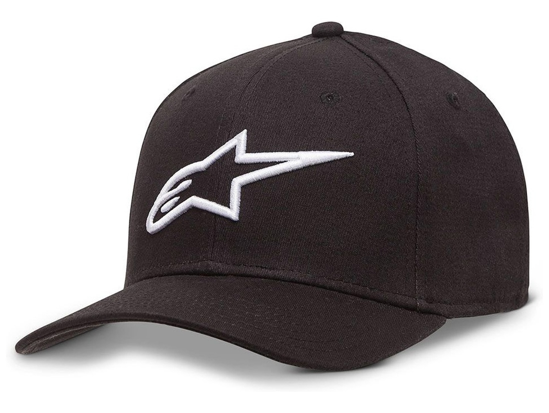 Kšiltovka Alpinestars Ageless černo-bílá Velikost: S/M