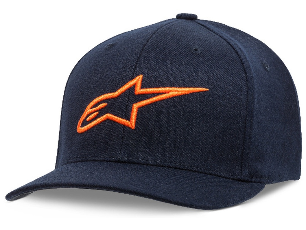 Kšiltovka Alpinestars Ageless tmavě modro-oranžová Velikost: L/XL