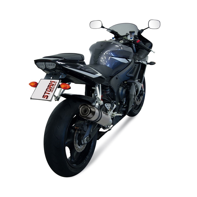 Koncovka výfuku STORM GP Stainless Steel with carbon cap