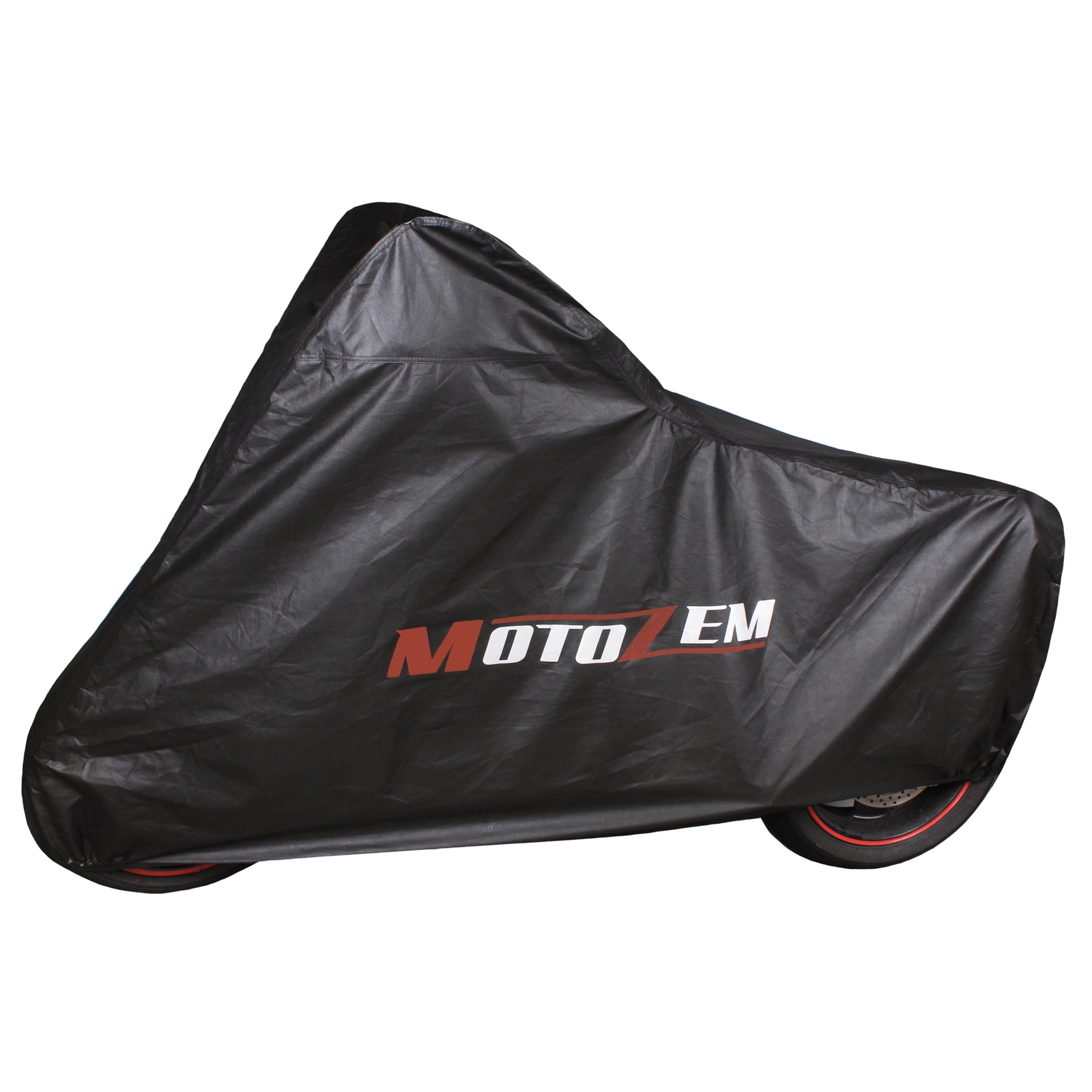 Garážová plachta na motorku MotoZem - černá