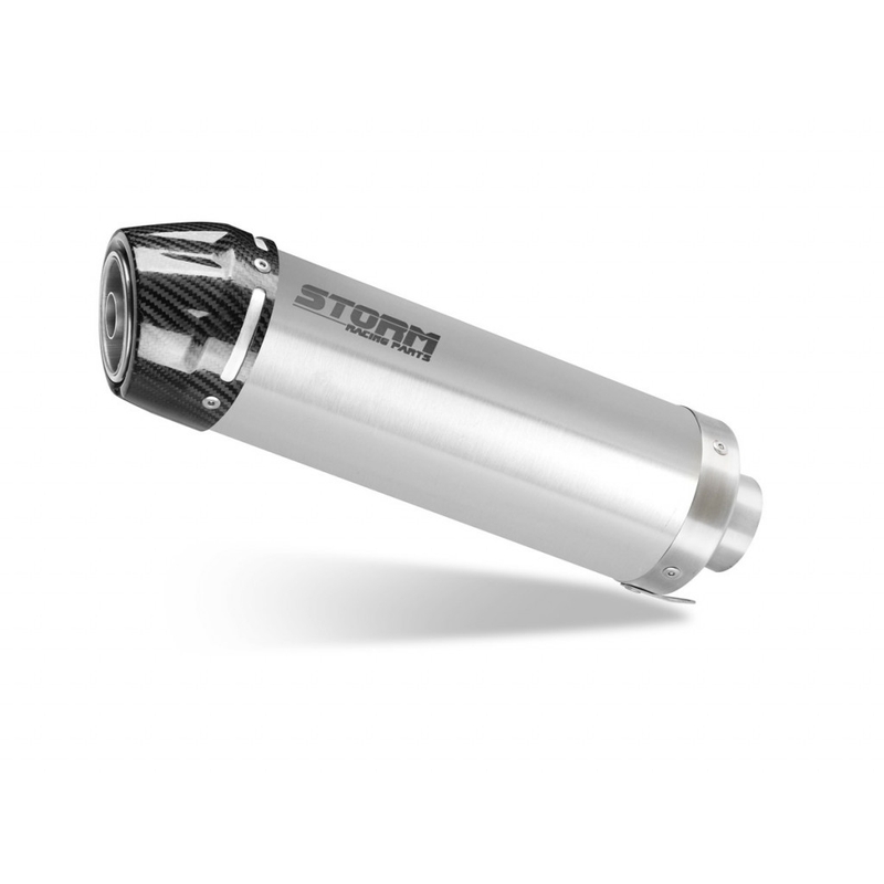 Koncovka výfuku STORM GP Stainless Steel with carbon cap