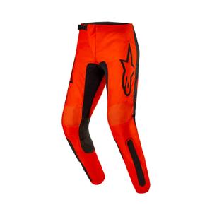 Motokrosové kalhoty Alpinestars Fluid Lurv 2024 oranžovo-černé