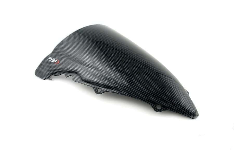 Plexi štít PUIG RACING 1328C karbonový vzhled