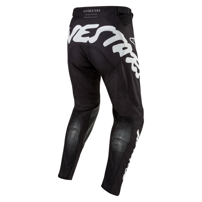 Motokrosové kalhoty Alpinestars Racer Hana černo-bílé