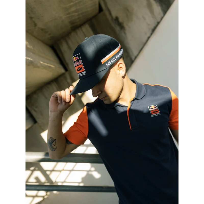 Kšiltovka KTM Traction Flat Cap modrá