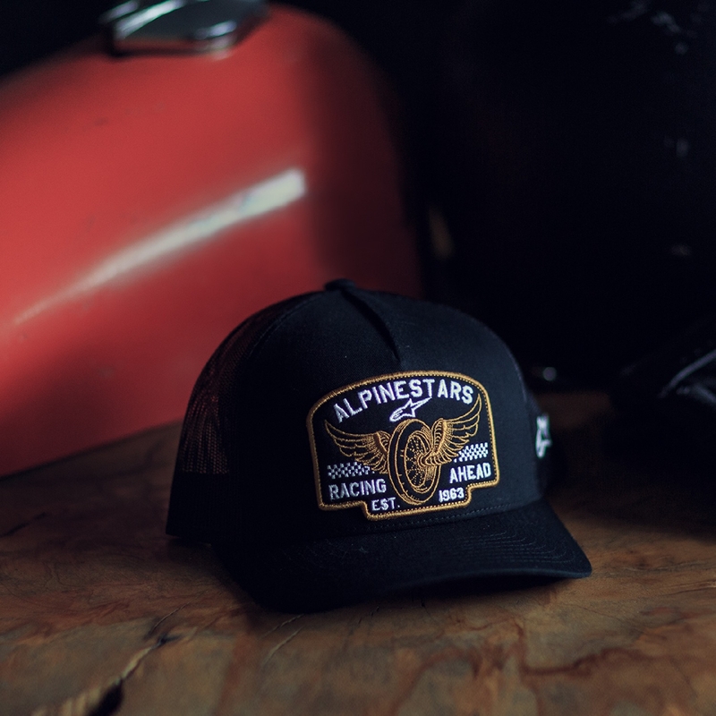 Kšiltovka Alpinestars Heritage Patcher černo-černá