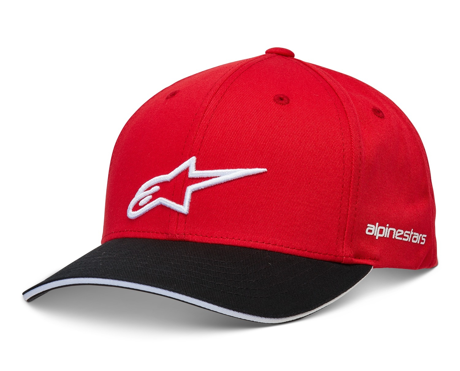 Kšiltovka Alpinestars Rostrum Hat červeno-černá