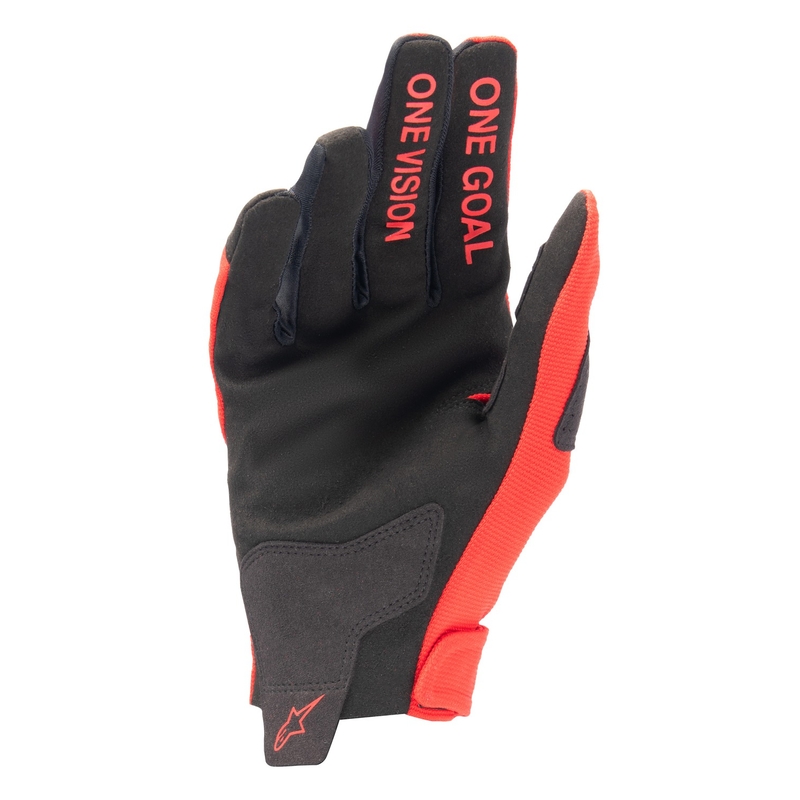 Motokrosové rukavice Alpinestars Radar černo-stříbrné