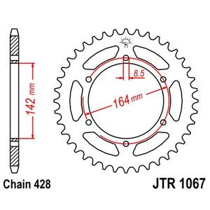 Řetězová rozeta JT JTR 1067-52 52 zubů, 428