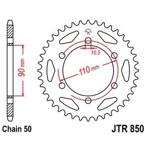 Řetězová rozeta JT JTR 850-31 31 zubů, 530