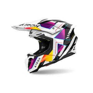 Motokrosová helma Airoh Twist 3 Rainbow 2024 lesklá