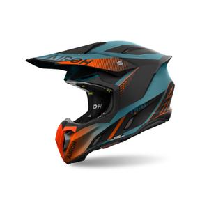 Motokrosová helma Airoh Twist 3 Shard 2024 matná oranžová