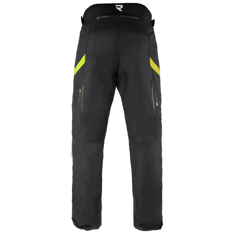 Kalhoty na motorku Street Racer Vix černo-fluo žluté