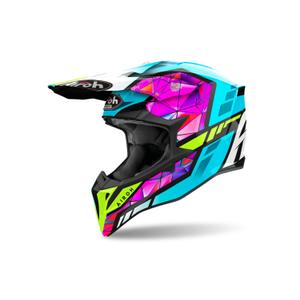 Motokrosová helma Airoh Wraaap Diamond 2024 lesklá