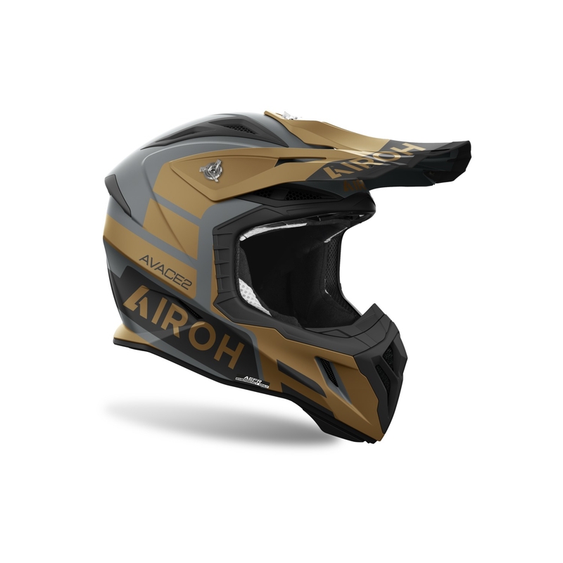 Motokrosová helma Airoh Aviator Ace 2 Sake matná zlatá