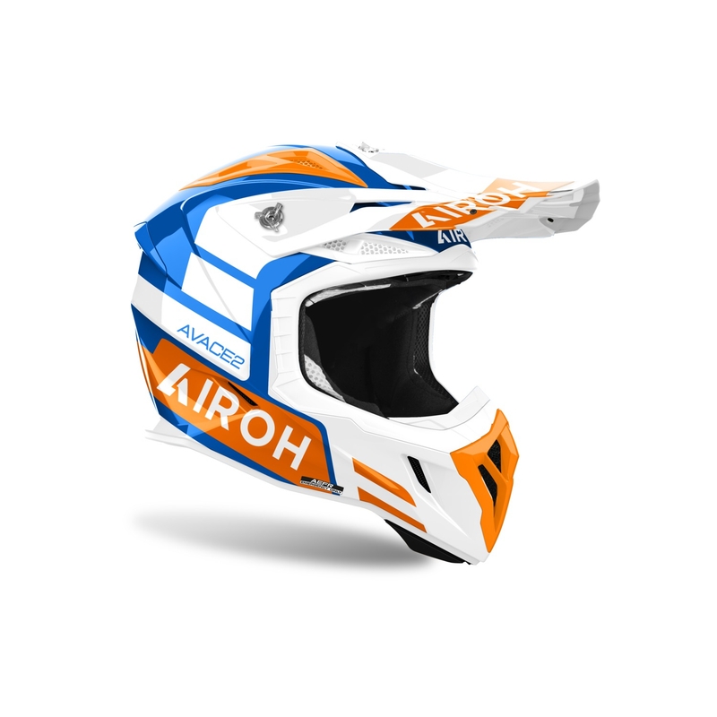 Motokrosová helma Airoh Aviator Ace 2 Sake lesklá oranžová