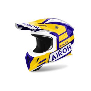 Motokrosová helma Airoh Aviator Ace 2 Sake 2024 lesklá žlutá