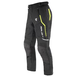 Kalhoty na motorku Street Racer Flex Air černo-fluo žluté