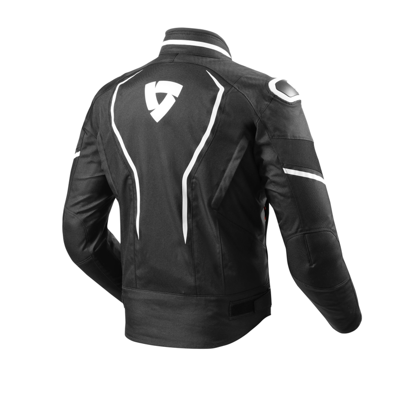 Bunda na motorku Revit Vertex černo-bílá výprodej