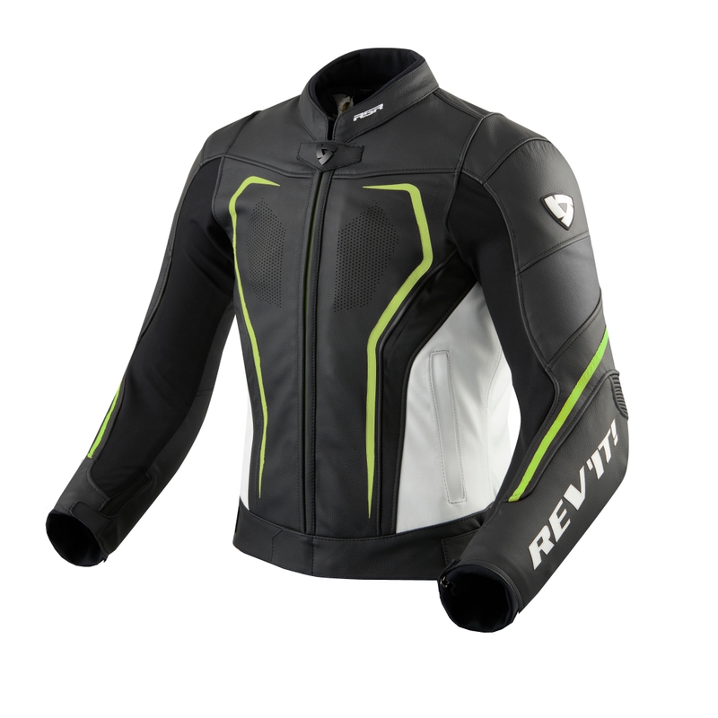 Bunda na motorku Revit Vertex GT černo-fluo žlutá výprodej