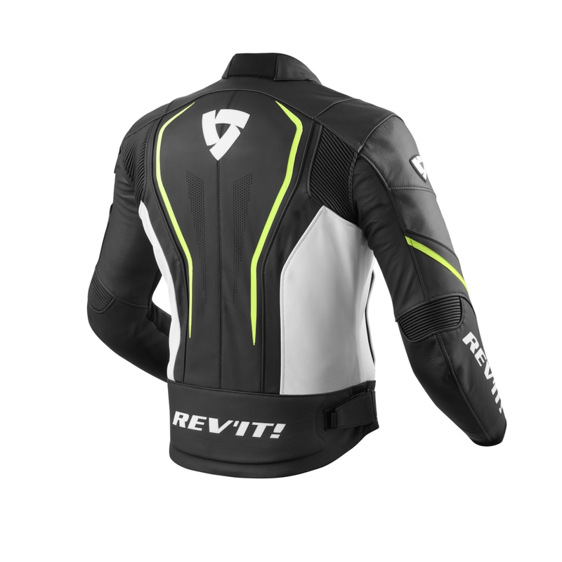 Bunda na motorku Revit Vertex GT černo-fluo žlutá výprodej