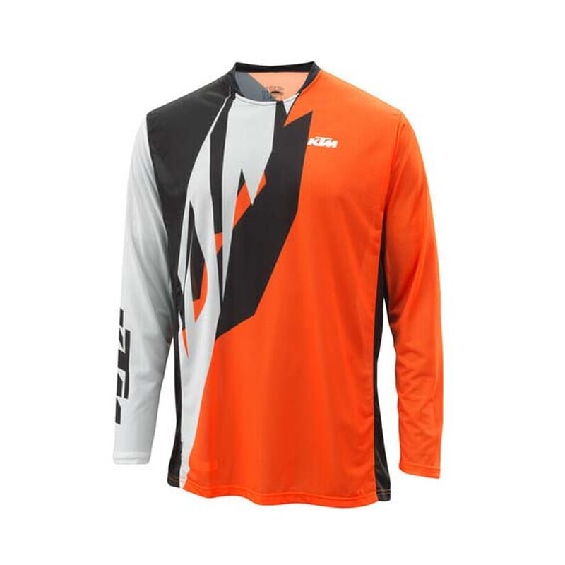 Motokrosový dres KTM Pounce oranžovo-černo-bílý