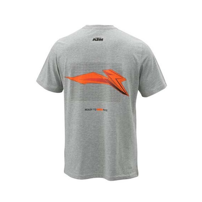 Tričko KTM Grid Tee šedé výprodej