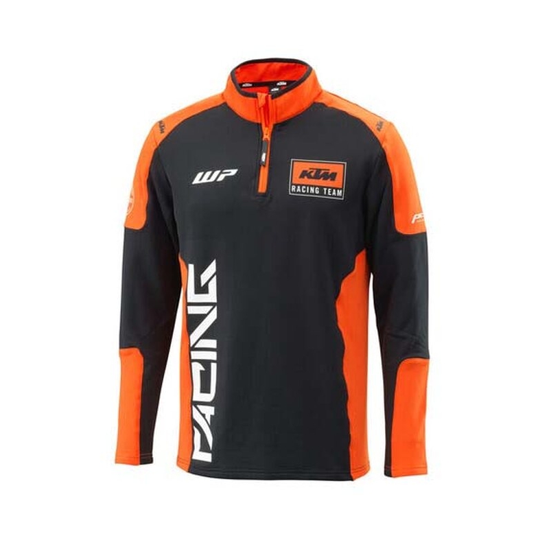 Mikina KTM Team Halfzip černo-oranžová