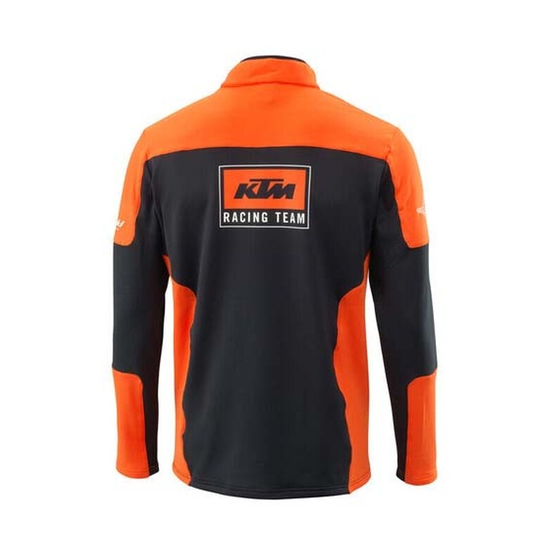 Mikina KTM Team Halfzip černo-oranžová