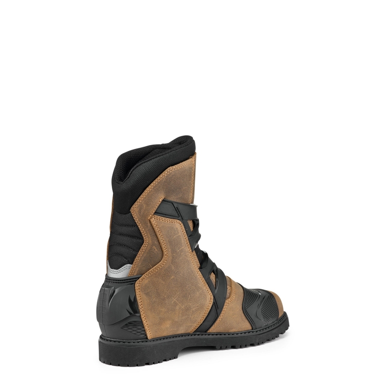 Boty na motorku SIDI ADVENTURE GORE-TEX 2 MID hnědé