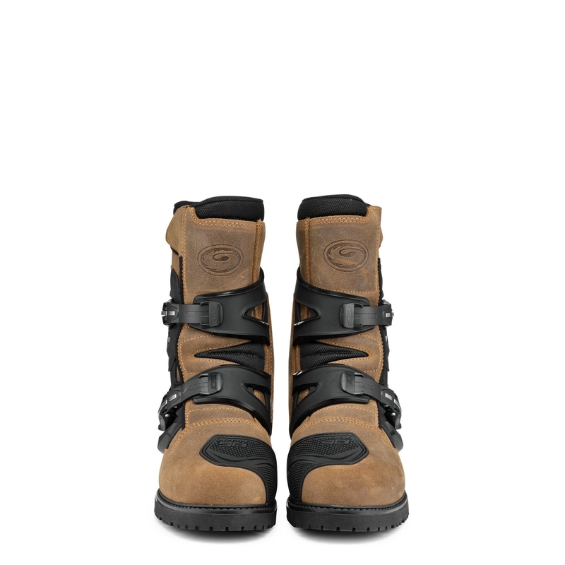 Boty na motorku SIDI ADVENTURE GORE-TEX 2 MID hnědé