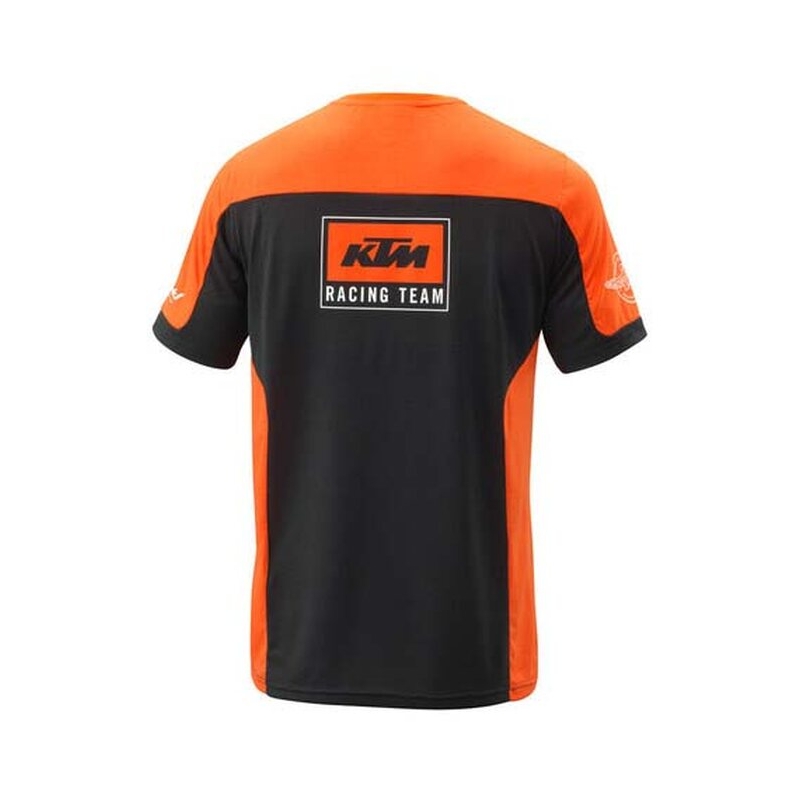 Tričko KTM Team Tee černo-oranžové