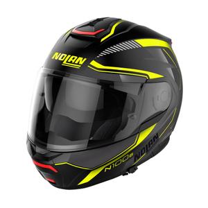Výklopná helma na motorku Nolan N100-6 Surveryor N-COM 22 černo-žlutá