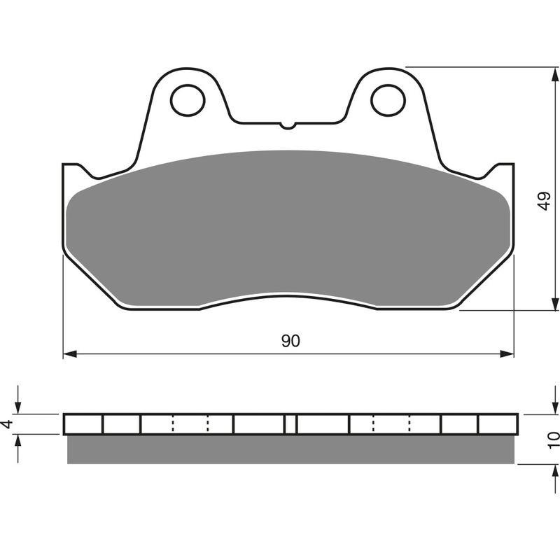 Brzdové destičky GOLDFREN S3