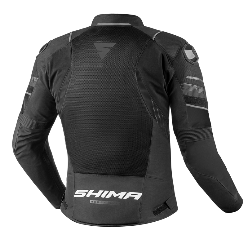 Bunda na motorku Shima MESHPRO 2.0 černá