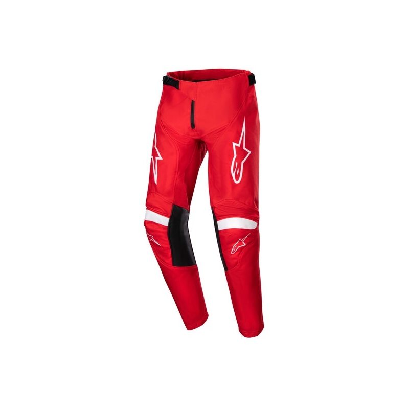 Dětské motokrosové kalhoty Alpinestars Racer Lurv 2024 červeno-bílé