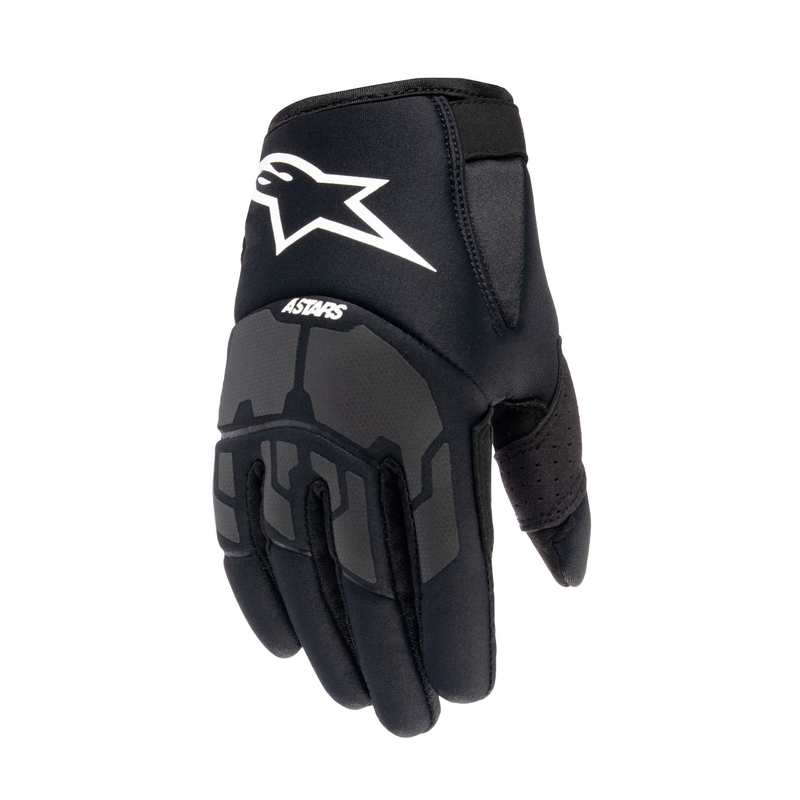 Dětské motokrosové rukavice Alpinestars Thermo Shielder černé