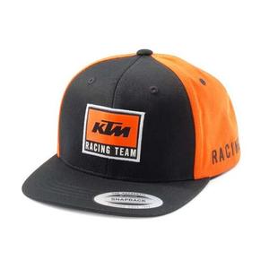 Dětská kšiltovka KTM Kids Team Flat Cap OS černo-oranžová