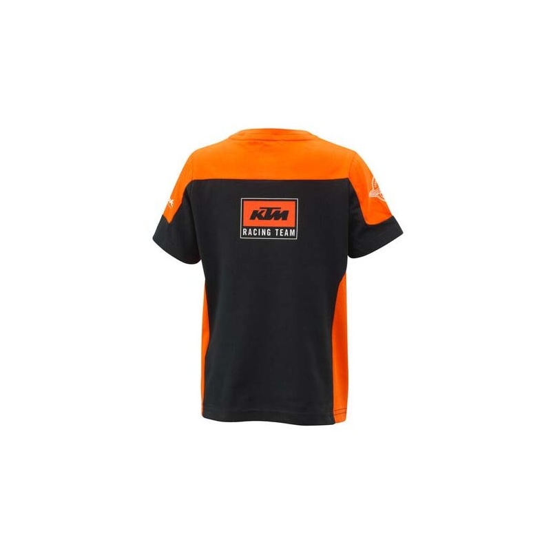 Dětské tričko KTM Team černo-oranžové
