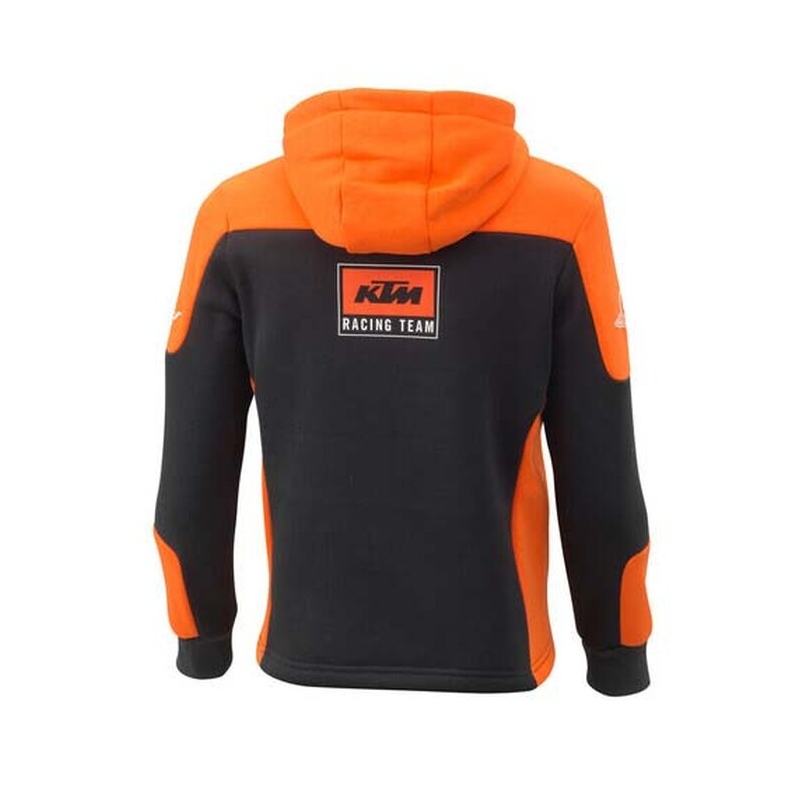 Dětská mikina Kids Team Hoodie černo-oranžová