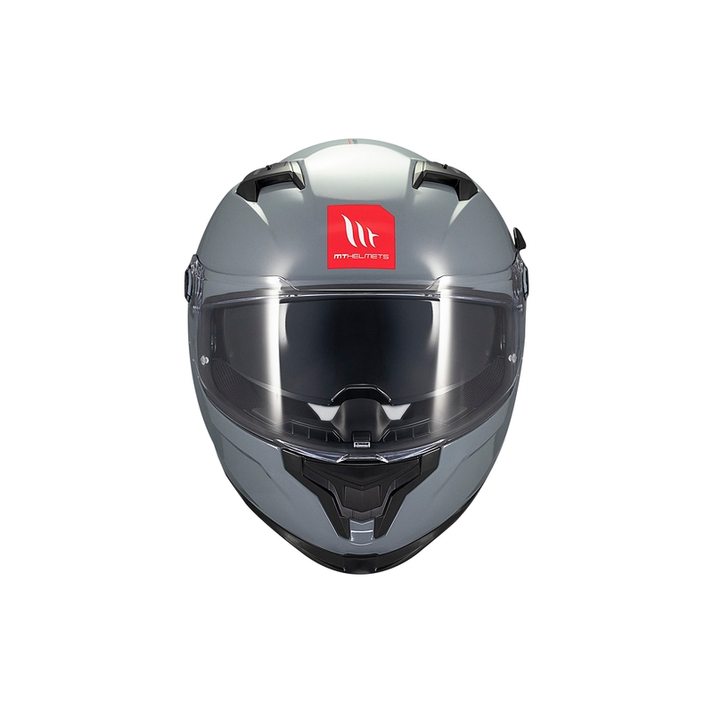 Integrální helma na motorku MT BRAKER SV SOLID A12 šedá