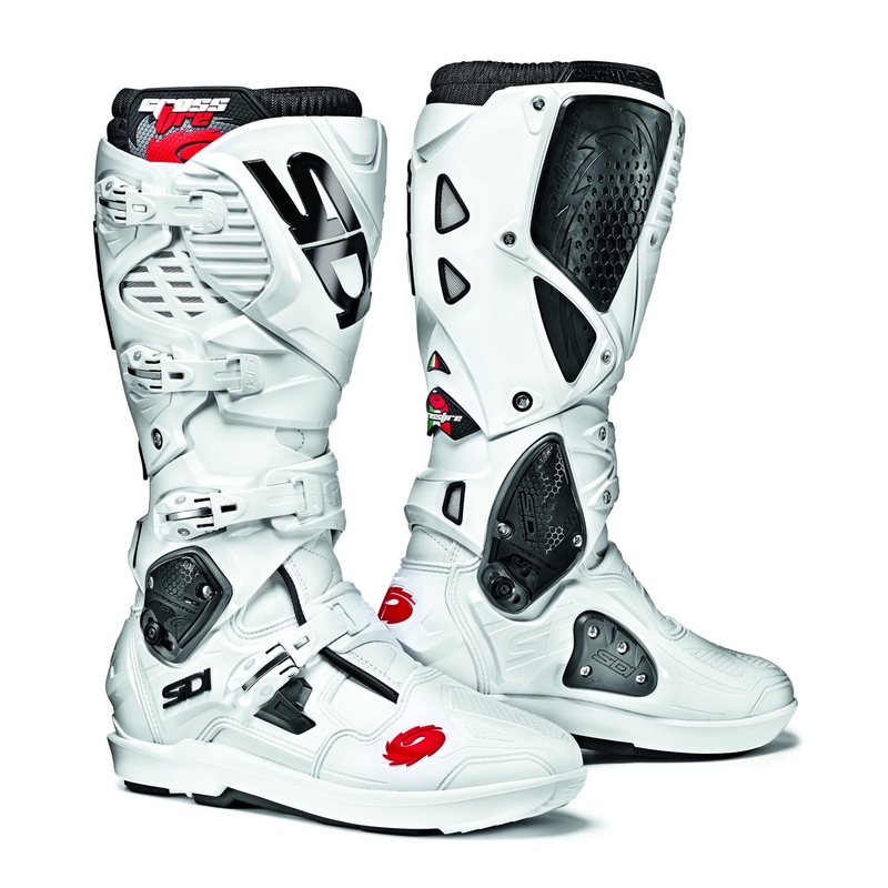 Boty na motorku SIDI CROSSFIRE 3 SRS bílé